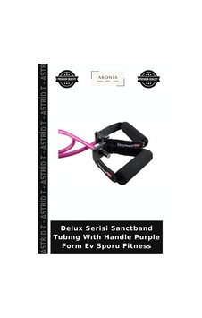 Delux Serisi Sanctband Tubıng Wıth Purple Form Ev Sporu Fitness Mor Delux Serisi Sanctband Tubıng Wıth Purple Form Ev Sporu Fitness Mor