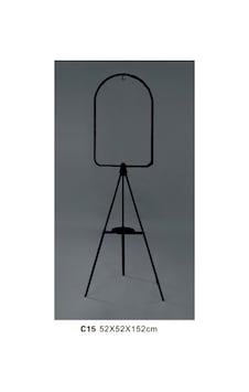Dayang - 329 - Kafes Ayaklığı - Spt-gld - 40x150cm Siyah Dayang - 329 - Kafes Ayaklığı - Spt-gld - 40x150cm Siyah