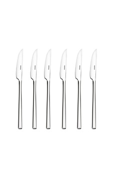 Krc Flame 6'lı Tatlı Bıçağı Platin