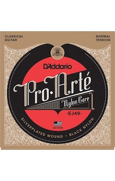 D'addario Ej49 Siyah Klasik Gitar Teli D'addario Ej49 Siyah Klasik Gitar Teli