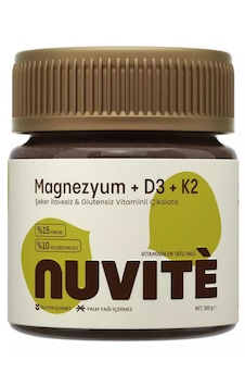 Nuvite Magnezyum Çikolata Aromalı 300 Gr Nuvite Magnezyum Çikolata Aromalı 300 Gr