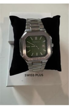 Swiss Plus Man Watch Premium Seri Model-7 Rs23146 Green-silver Kol Saati Diğer Swiss Plus Man Watch Premium Seri Model-7 Rs23146 Green-silver Kol Saati Diğer