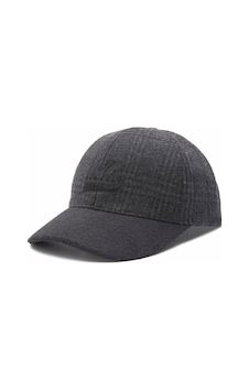Ucla Logan Siyah Baseball Cap Ekoseli Kaşe Nakışlı Ve Metal Tokalı Standard Fit Unisex Şapka Beyaz