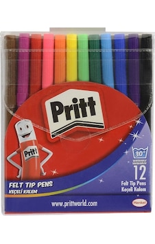 Pritt 12 Renk Keçeli Kalem Boya