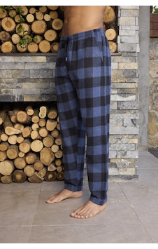 Kly Ekose Pazen Kalın Erkek Pijama Altı 307 İndigo Kly Ekose Pazen Kalın Erkek Pijama Altı 307 İndigo