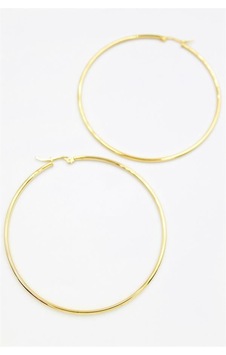 Halka Küpe 7cm - Altın 13709614 Halka Küpe 7cm - Altın 13709614