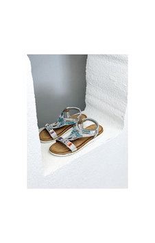 Guja 25y173-1 Renkli Taşlı Comfort Sandalet Kadın Gumüş Guja 25y173-1 Renkli Taşlı Comfort Sandalet Kadın Gumüş