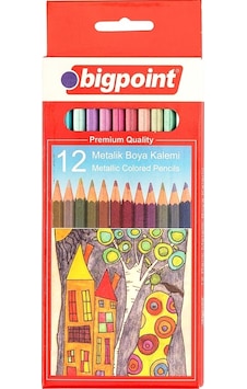 Bigpoint 944 Metalik Kuru Boya 12 Renk Bigpoint 944 Metalik Kuru Boya 12 Renk
