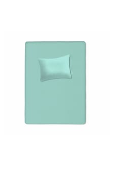 %100 Pamuklu Bebek Aparalı Çarşaf 115x150 + Bebek Yastık Kılıfı 35x45 Su Yeşili %100 Pamuklu Bebek Aparalı Çarşaf 115x150 + Bebek Yastık Kılıfı 35x45 Su Yeşili