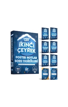 LGS İkinci Çeyrek Poster Notlar Soru Fasikülleri- KR Akademi LGS İkinci Çeyrek Poster Notlar Soru Fasikülleri- KR Akademi