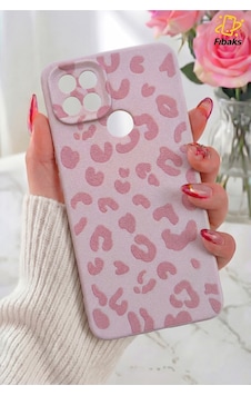 Fibaks Oppo A15/a15s Uyumlu Kılıf Pembe Leopar Şık Tasarımlı Premium İnce Soft Silikon Fibaks Oppo A15/a15s Uyumlu Kılıf Pembe Leopar Şık Tasarımlı Premium İnce Soft Silikon
