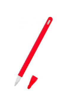 Ally Pencil 2 Uyumlu Silikon Kılıf Koruyucu Kılıf Kırmızı