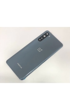 Oneplus Nord Ac2003 Arka Kapak Pil Kapağı + Kamera Camı Füme Koyu Gri