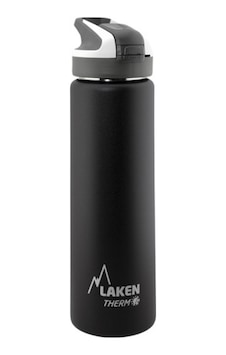 Laken Çelik Termo Şişe Summit 0,75 L. Black Matara Siyah Laken Çelik Termo Şişe Summit 0,75 L. Black Matara Siyah