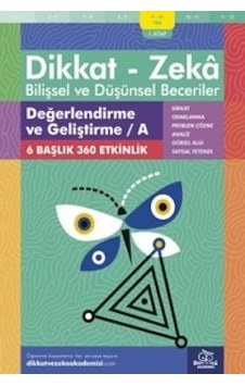 Dikkat Zeka - Bilişsel ve Düşünsel Beceriler 9-10 Yaş Değerlendirme ve Geliştirme 1.Kitap A - Andrew Baines - Dikkat ve Zeka Akademisi