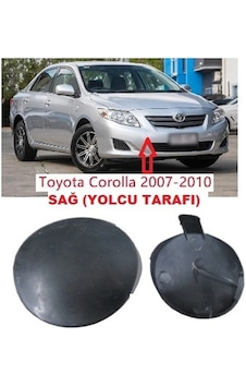 Toyota Corolla Uyumlu Ön Tampon Çeki Demir Kapağı Sağ 2007 2010 Arası Toyota Corolla Uyumlu Ön Tampon Çeki Demir Kapağı Sağ 2007 2010 Arası