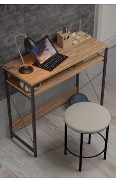 Çalışma Masası Bilgisayar Laptop Ofis Masası Okul Ev Atlantik Çam Çalışma Masası Bilgisayar Laptop Ofis Masası Okul Ev Atlantik Çam