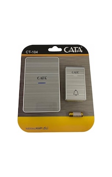 Cata Uzaktan Kumandalı Zil Ct-104 Lüx Model Led Işıklı Hsplinm-4043