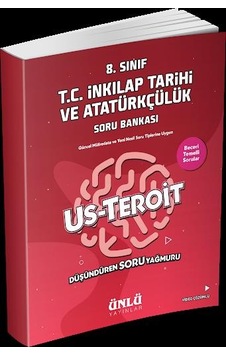 8. Sınıf TC İnkılap Tarihi ve Atatürkçülük Soru Bankası US-TEROİT 8. Sınıf TC İnkılap Tarihi ve Atatürkçülük Soru Bankası US-TEROİT