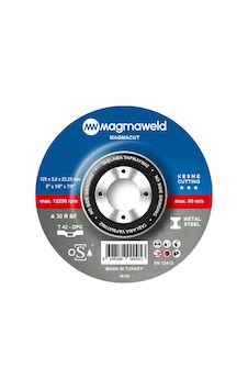 Magmacut Kesme Taşı-bombeli 125 X 3.0 X 22 mm Magmacut Kesme Taşı-bombeli 125 X 3.0 X 22 mm