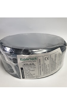 Kablotech 0,75 Nyaf Kablo Siyah