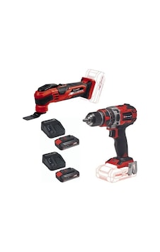 Einhell TE-CD 18/50 Li-i BL Matkap Vidalama + Varrito Raspalama Makinesi + 2 x 2.5 Ah Akülü Set