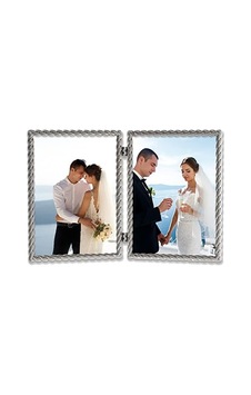Frames 5x7 Menteşeli Çift Fırçalı Nikel Metal Resim Çerçevesi Halat Tasarımlı Frames 5x7 Menteşeli Çift Fırçalı Nikel Metal Resim Çerçevesi Halat Tasarımlı