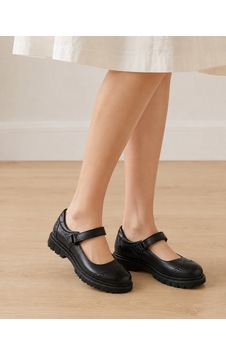 Rks Shoes Kız Çocuk Siyah Günlük Ayakkabı Model 6