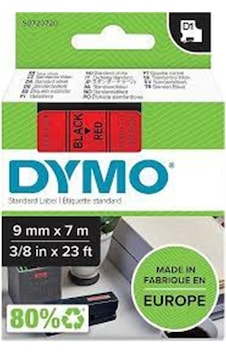 Dymo S0720720 D1 Yedek Şerit 9 Mmx7mt Kırmızı-siyah 40917
