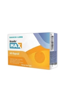 Bausch & Lomb Ocuvite Max Takviye Edici Gıda 60 Kapsül Bausch & Lomb Ocuvite Max Takviye Edici Gıda 60 Kapsül