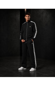 Stormwear Erkek Yazı Şerit Detaylı Dik Yaka Fermuarlı Eşofman Takımı Siyah Stormwear Erkek Yazı Şerit Detaylı Dik Yaka Fermuarlı Eşofman Takımı Siyah
