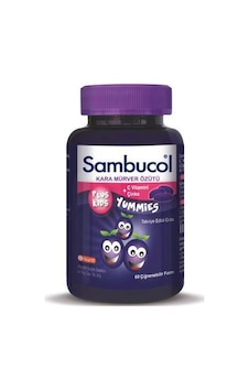 Sambucol Plus Kids Yummies Çocuklar Için Takviye Edici Gıda 60 Ad Sambucol Plus Kids Yummies Çocuklar Için Takviye Edici Gıda 60 Ad