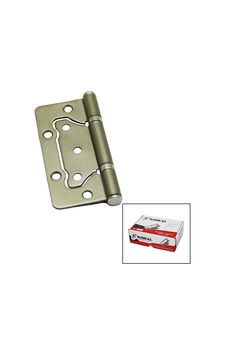 Koral Saten Çelik Kelebek Yönsüz Menteşe 10cm- 20'li Paket Koral Saten Çelik Kelebek Yönsüz Menteşe 10cm- 20'li Paket