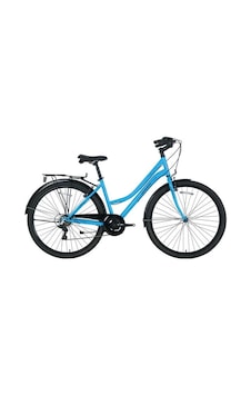 Bisan Smıle Bayan Şehir Bisikleti 44cm V 26 Jant 7 Vites Mavi Siyah Çok Renkli