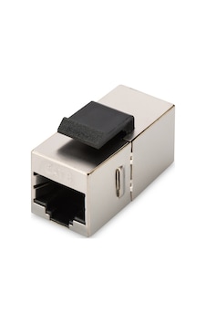 Assmann Dn-93613-1 Digitus Cat. 6 Adaptör Coupler. Zırhlı/Shiel Assmann Dn-93613-1 Digitus Cat. 6 Adaptör Coupler. Zırhlı/Shiel