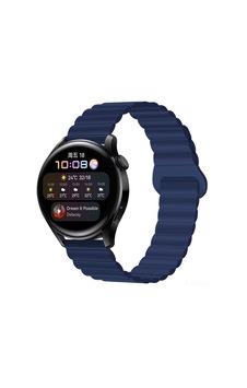 Samsung Galaxy Watch 7/6/5/4 Fe Uyumlu Mıknatıslı Silikon Kordon 40-47mm Çift Renkli Samsung Galaxy Watch 7/6/5/4 Fe Uyumlu Mıknatıslı Silikon Kordon 40-47mm Çift Renkli
