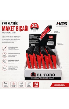 Plastik Maket Bıçağı 24 Adet