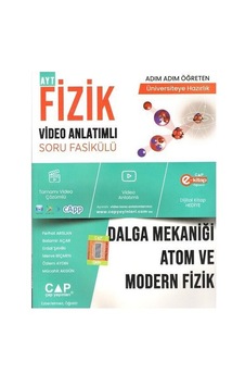 2025 Çap Fizik Dalga Mekaniği Atom Ve Modern Fizik Konu Anlatımlı Soru Bankası 2025 Çap Fizik Dalga Mekaniği Atom Ve Modern Fizik Konu Anlatımlı Soru Bankası