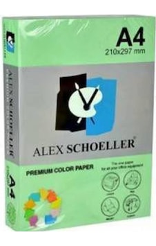 Alex A4 Renkli Fotokopi Kağıdı 500 Adet Alex A4 Renkli Fotokopi Kağıdı 500 Adet
