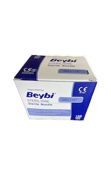 Beybi Enjektör Iğne Ucu 22g Siyah X 1 1/40,70*32mm 100 Adet Beybi Enjektör Iğne Ucu 22g Siyah X 1 1/40,70*32mm 100 Adet