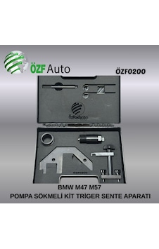 Özf0200 Bmw M47 M57 Triger Sente Aparatı Pompa Sökmeli Kit