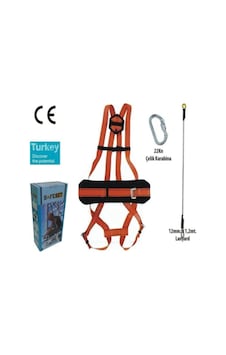 Safeset Paraşüt Tipi Bel Destekli Emniyet Kemeri (483197936) Safeset Paraşüt Tipi Bel Destekli Emniyet Kemeri (483197936)