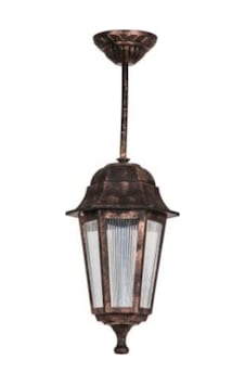 Zerpa Dekoratif Optik Altıgen Bakır Sarkıt Armatür Aplik 20cm X 46cm Zerpa Dekoratif Optik Altıgen Bakır Sarkıt Armatür Aplik 20cm X 46cm