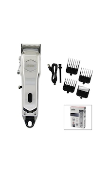 Sinbo Shc-1905 Usb Şarjlı & Dijital Gösterge Saç & Sakal Kesme Traş Makinesi Çelik Gövde & Kollu Tarak Ayarı