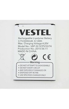 Vestel Uyumlu Venüs 5.0 V 5.0 X Vbp-50 Batarya Pil Vestel Uyumlu Venüs 5.0 V 5.0 X Vbp-50 Batarya Pil