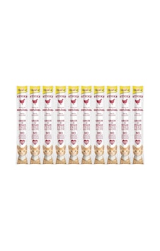 Gimcat Sticks Kümes Hayvanlı Kedi Ödül Çubuğu 10x5gr Gimcat Sticks Kümes Hayvanlı Kedi Ödül Çubuğu 10x5gr