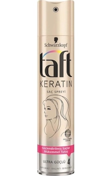 Taft Keratin Ultra Güçlü Saç Spreyi 250 ML