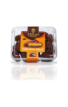 Portakal Draje - Kahve Yanı Gurme Çikolata - 80gr