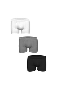 John Frank John Frank Üçlü Natural Modal Erkek Siyah Boxer 024 John Frank John Frank Üçlü Natural Modal Erkek Siyah Boxer 024