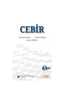 Cebir 3.baskı Palme Yayınevi Cebir 3.baskı Palme Yayınevi